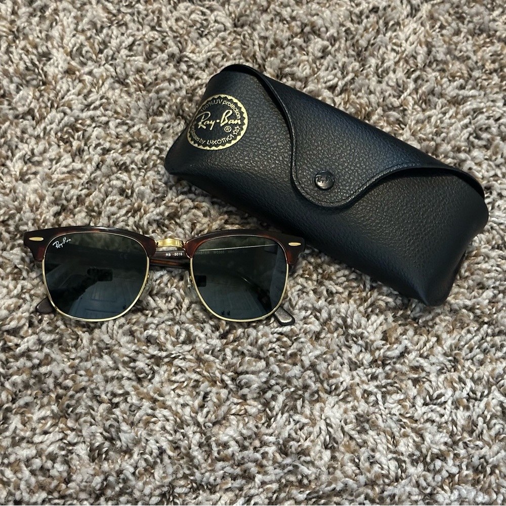 Ray-Ban Black Clubmaster Temple Arm Replacement